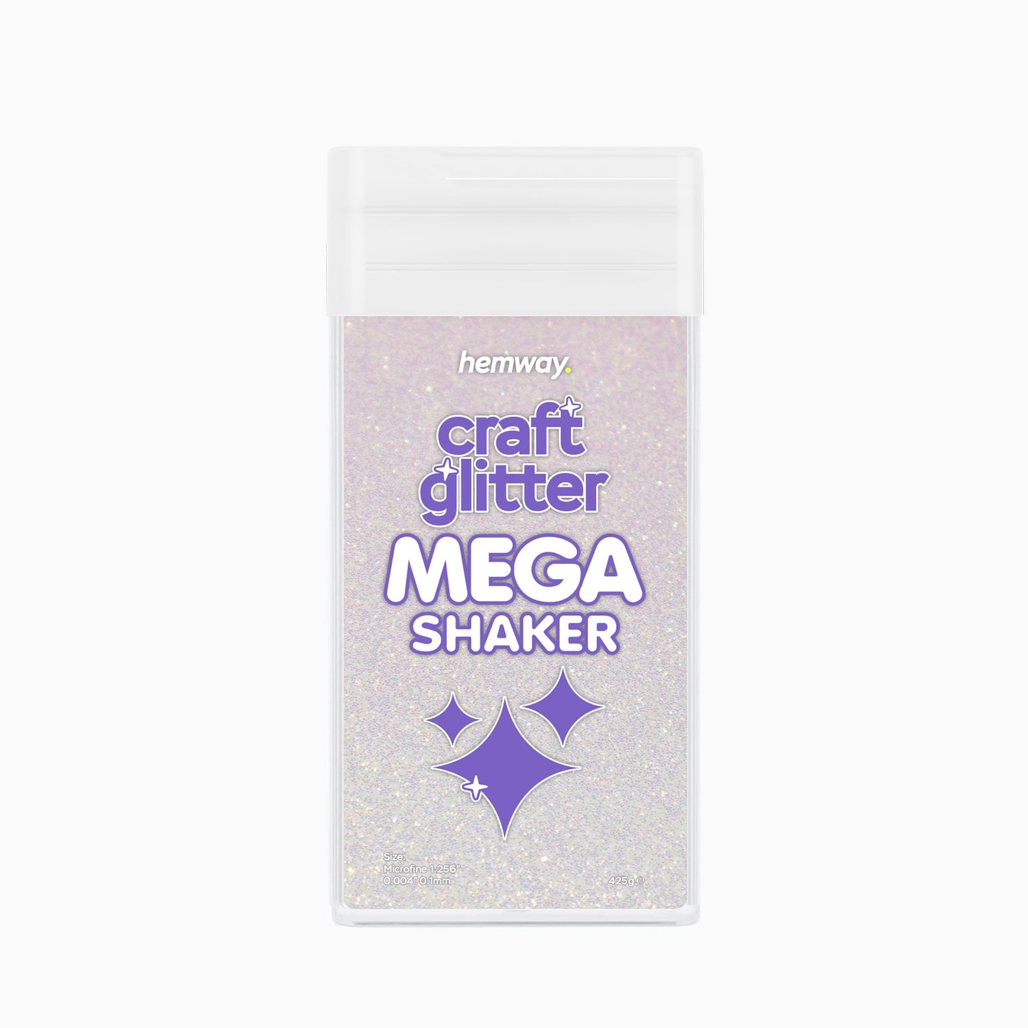 Glitter Shaker Jars Primary Colors 4 Pack - Mazer Wholesale, Inc.