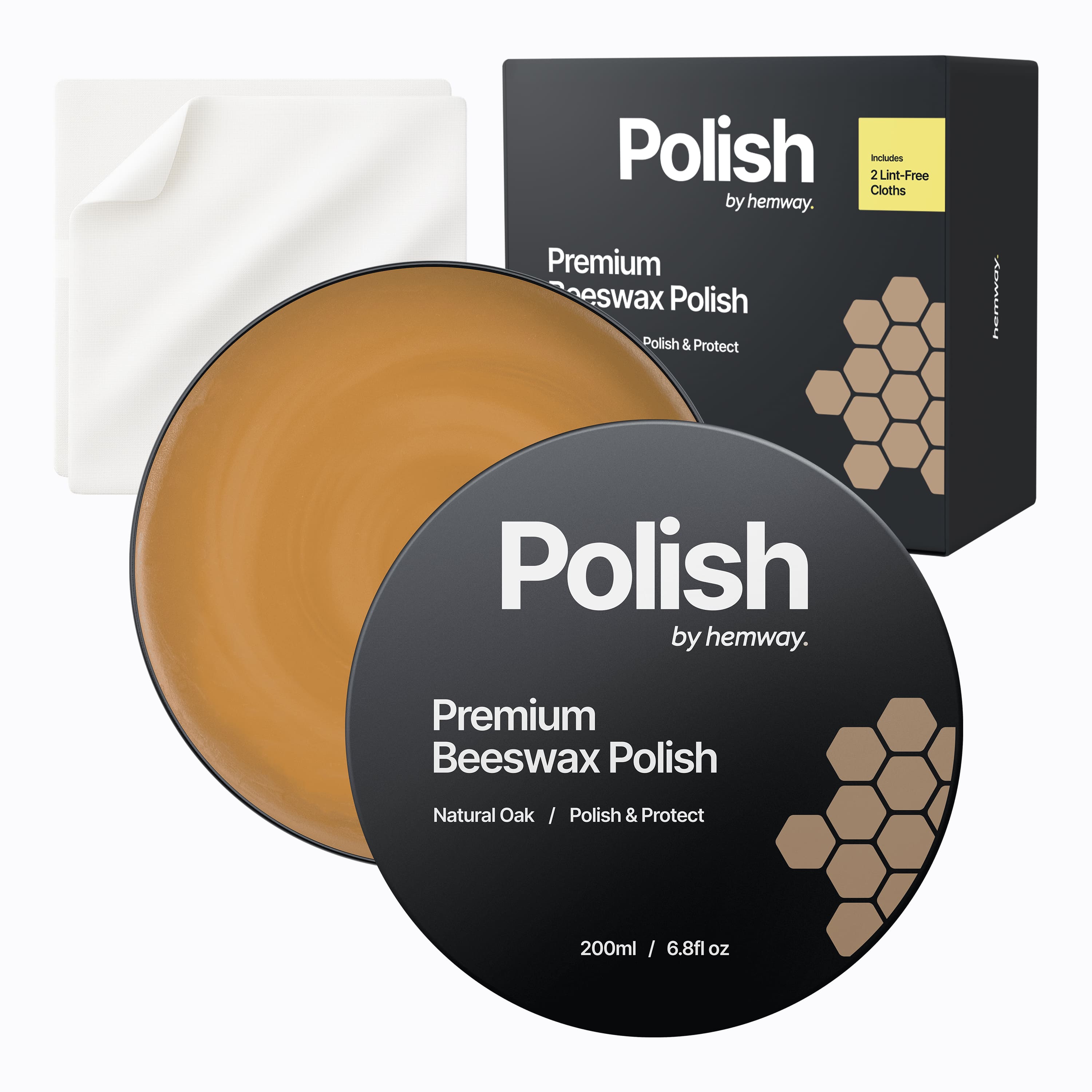 Premium Natural Oak Beeswax Furniture Wax Polish
