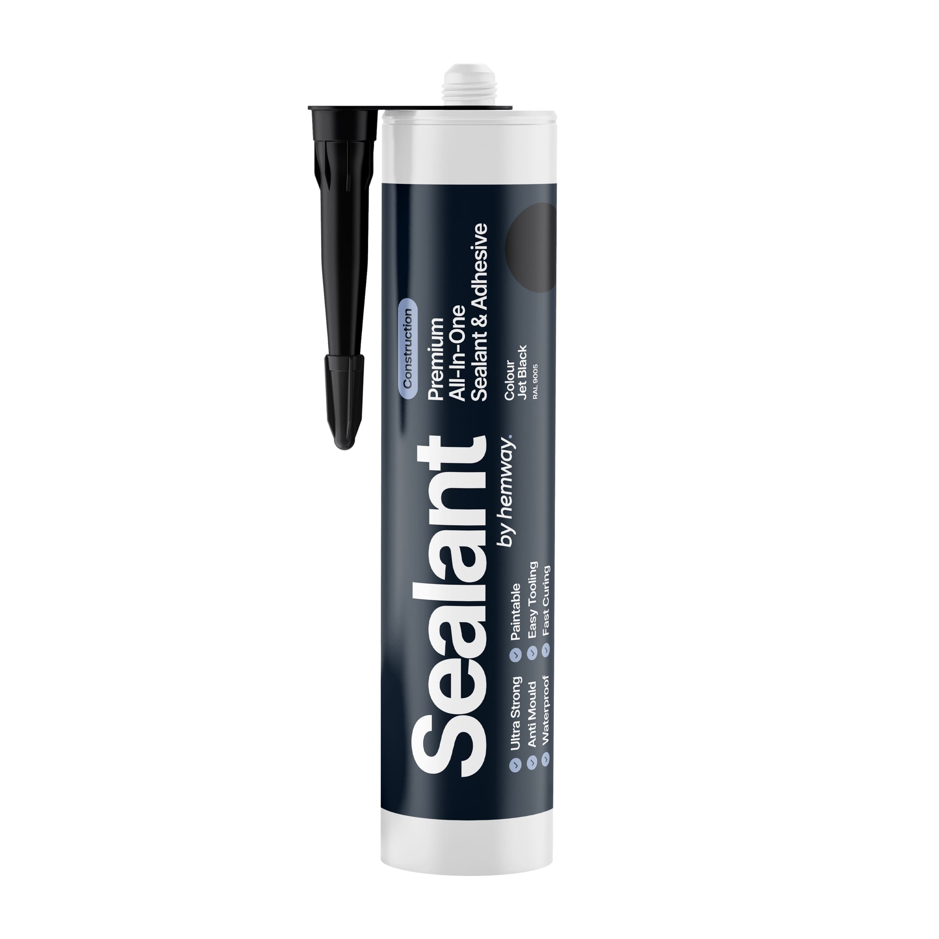 Construction Sealant & Adhesive | Jet Black | Hybrid Polymer