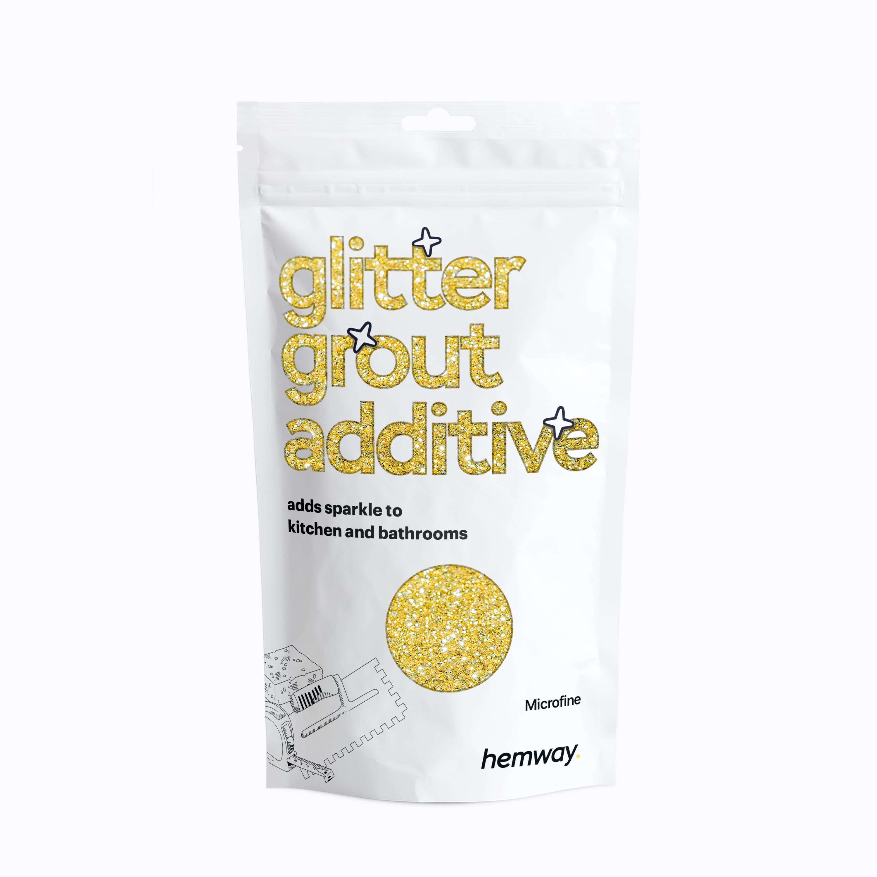 Glitter Grout Additive Grout & Sealant Hemway