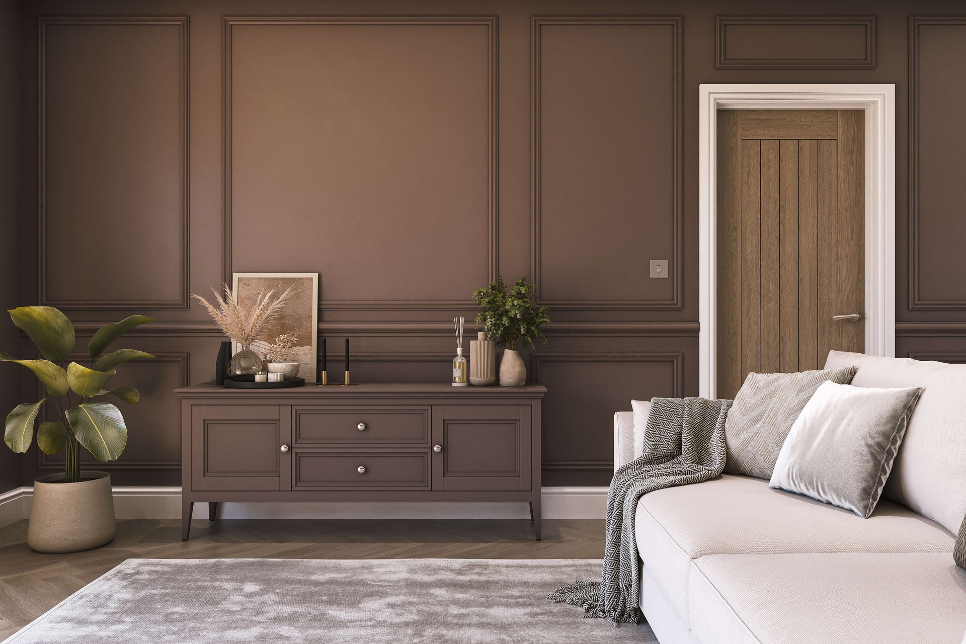 Chalk Based Furniture Paint | Dark Chocolate Brown | Shabby Chic