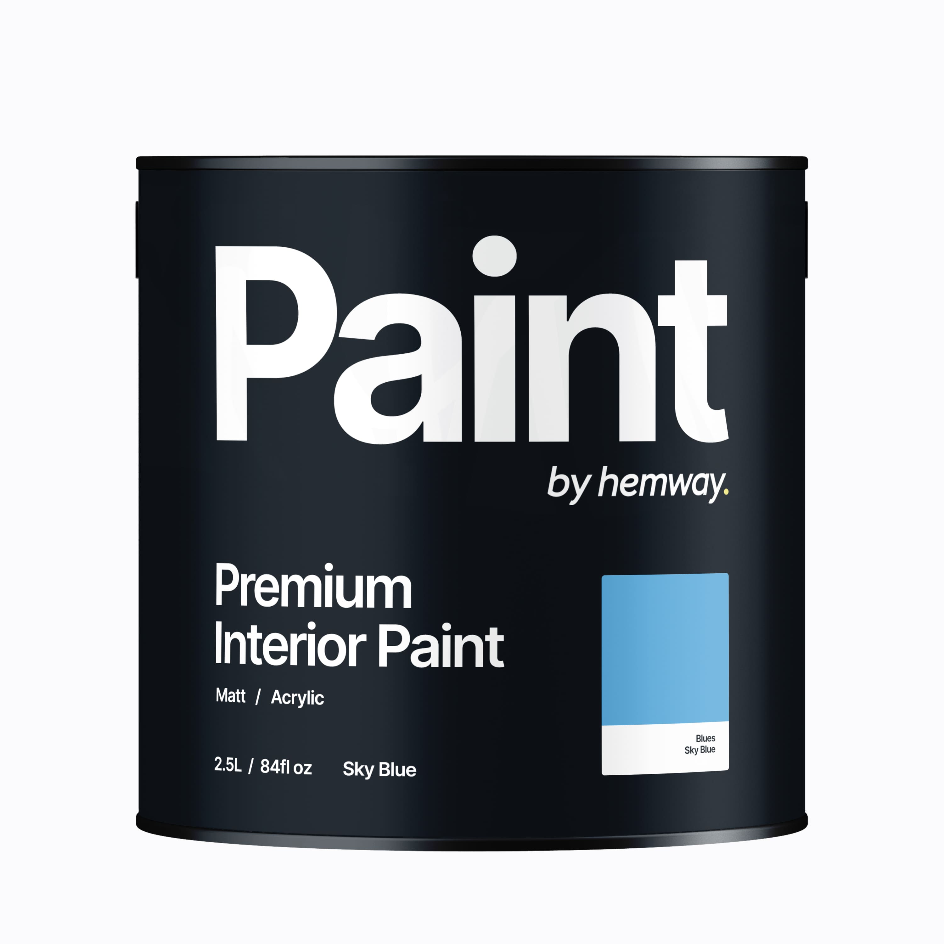 Wall Paint | Matt Emulsion Interior | Sky Blue | Acrylic | Latex