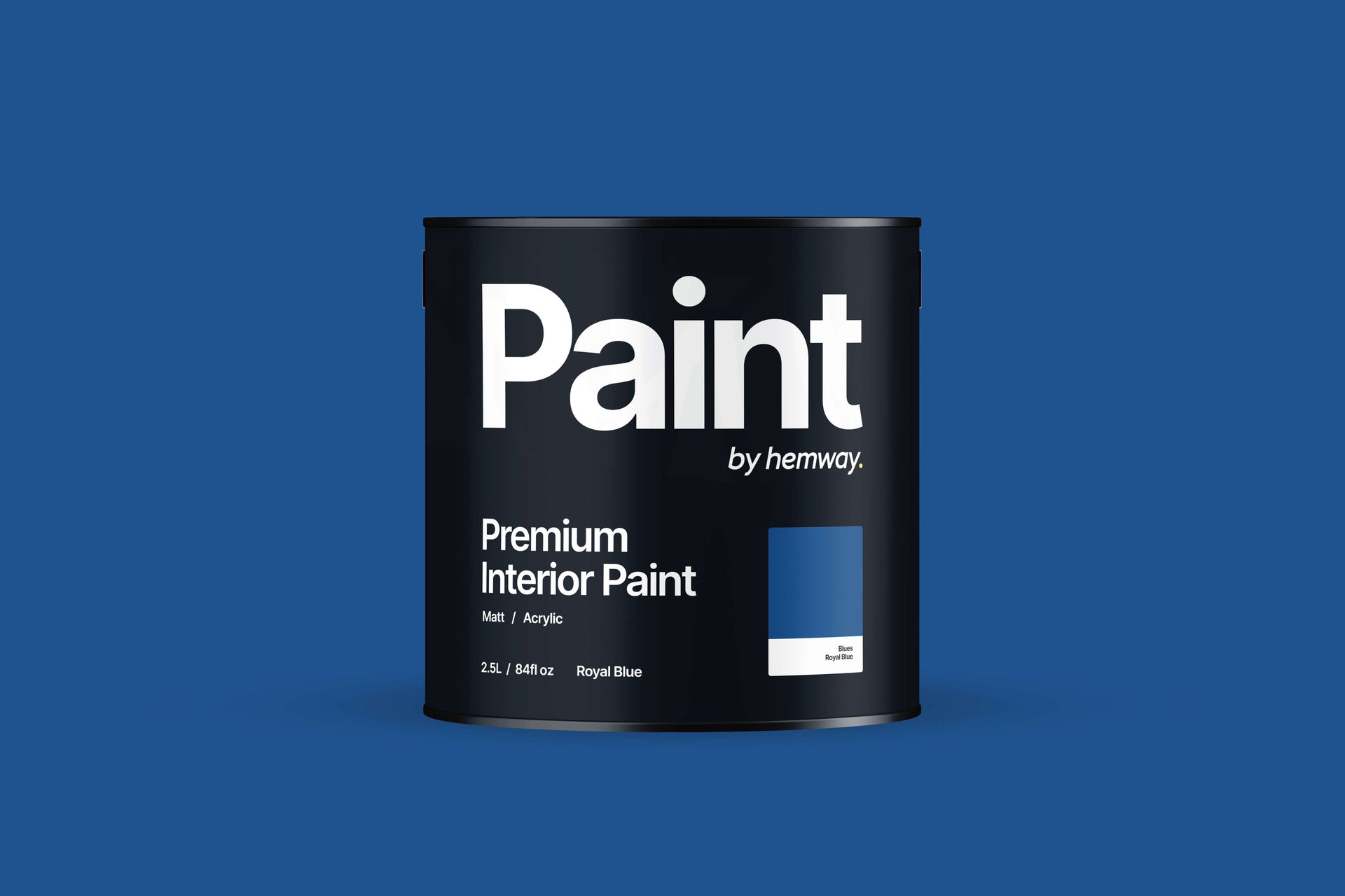 Wall Paint | Royal Blue | Matt Emulsion Interior | Acrylic | Latex, image size:1920x1280