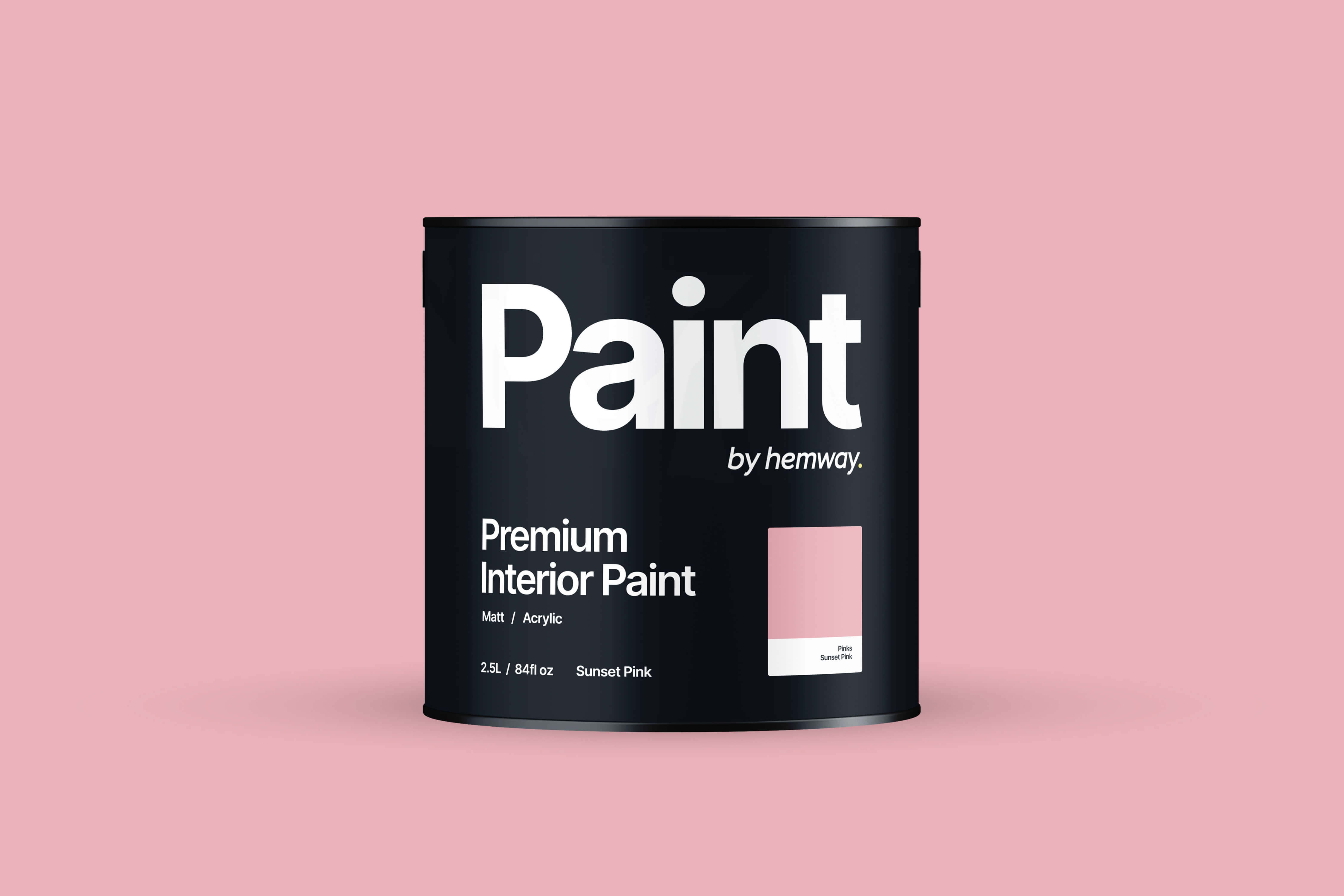 Wall Paint | Matt Emulsion Interior | Sunset Pink | Acrylic | Latex
