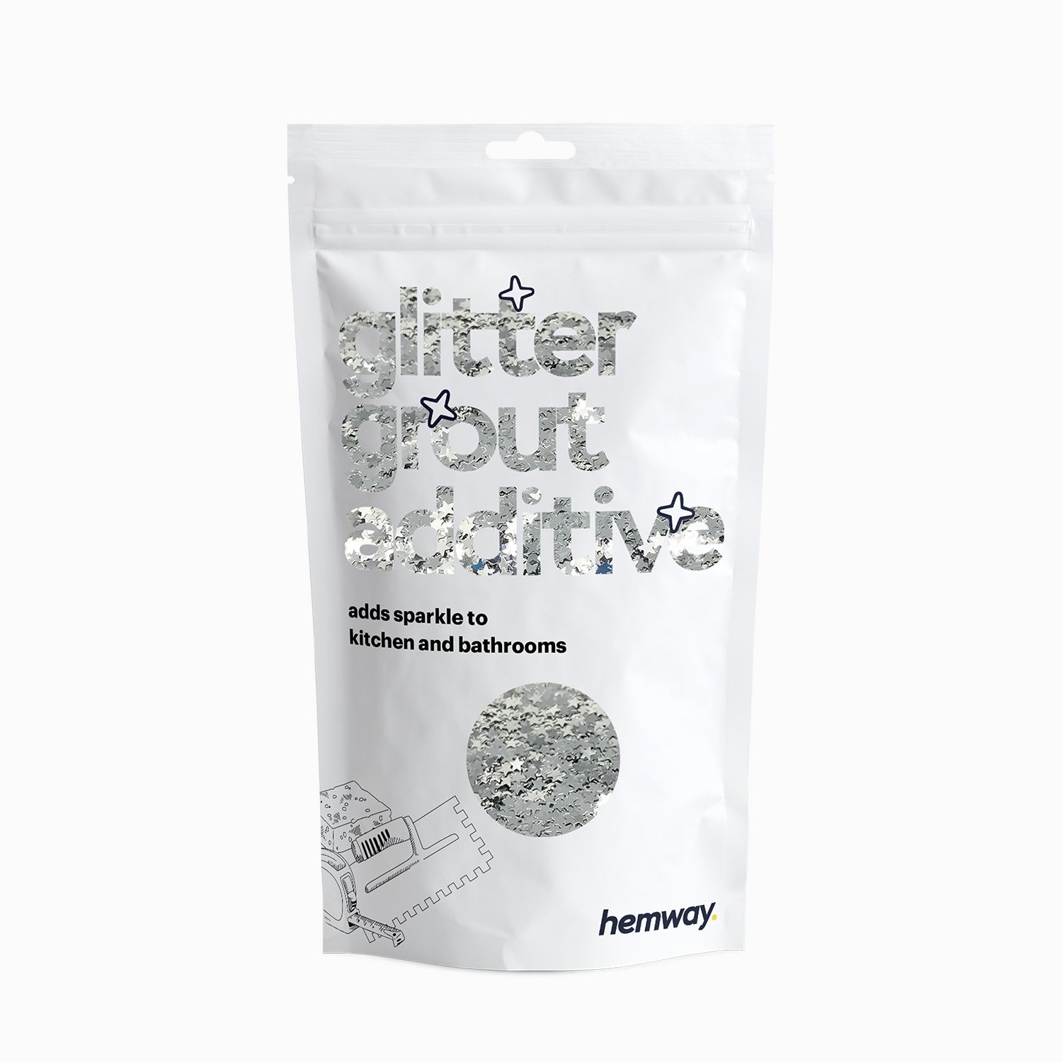 Glitter Grout Additive Grout & Sealant Hemway