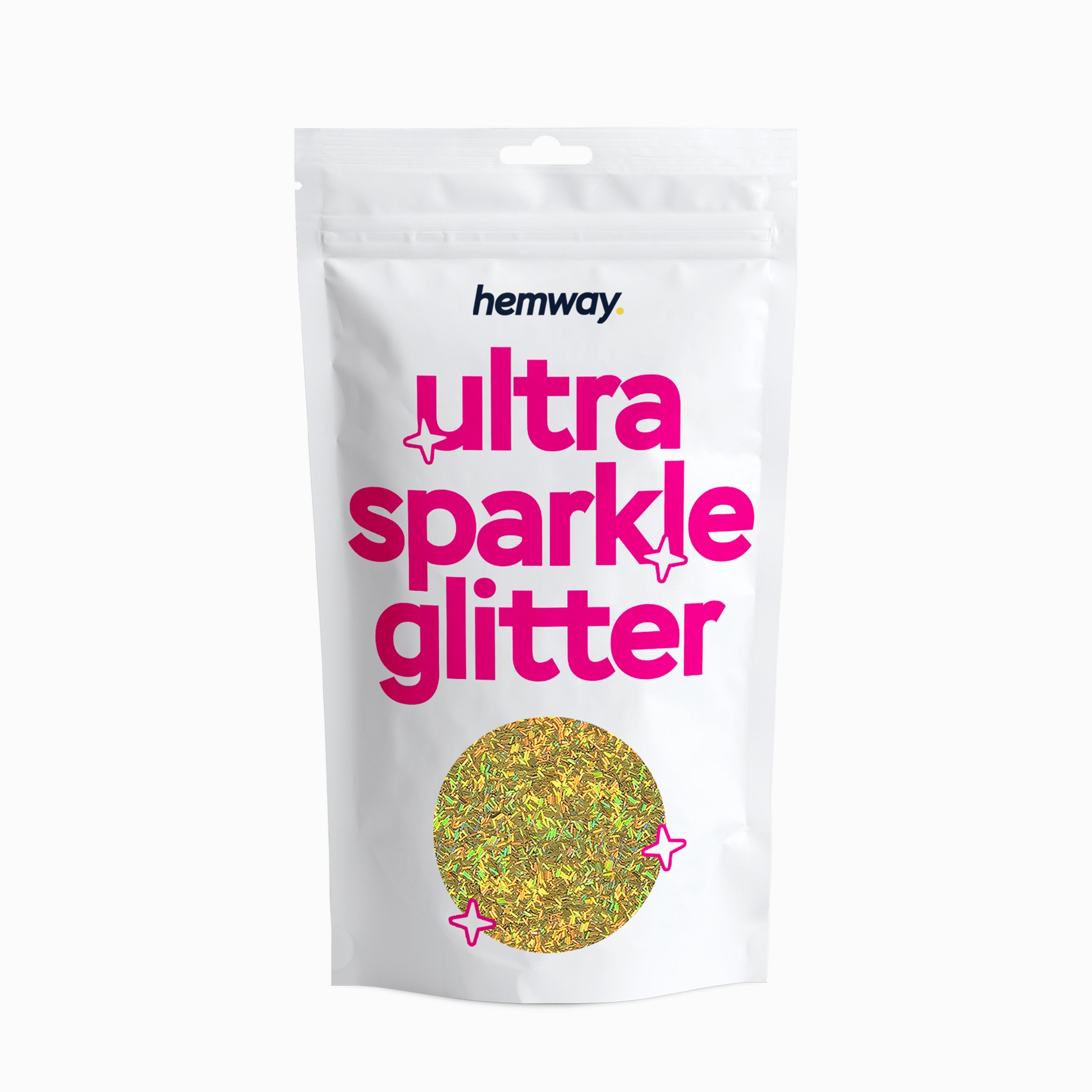 Shaped Ultra Sparkle Glitter | Fibre Strands | Cosmetic, Crafts